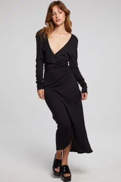 Outlet Harmony Licorice Midi Dress Women Loungewear|Dresses