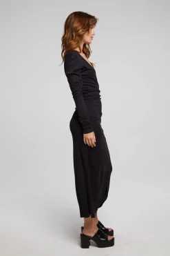 Outlet Harmony Licorice Midi Dress Women Loungewear|Dresses