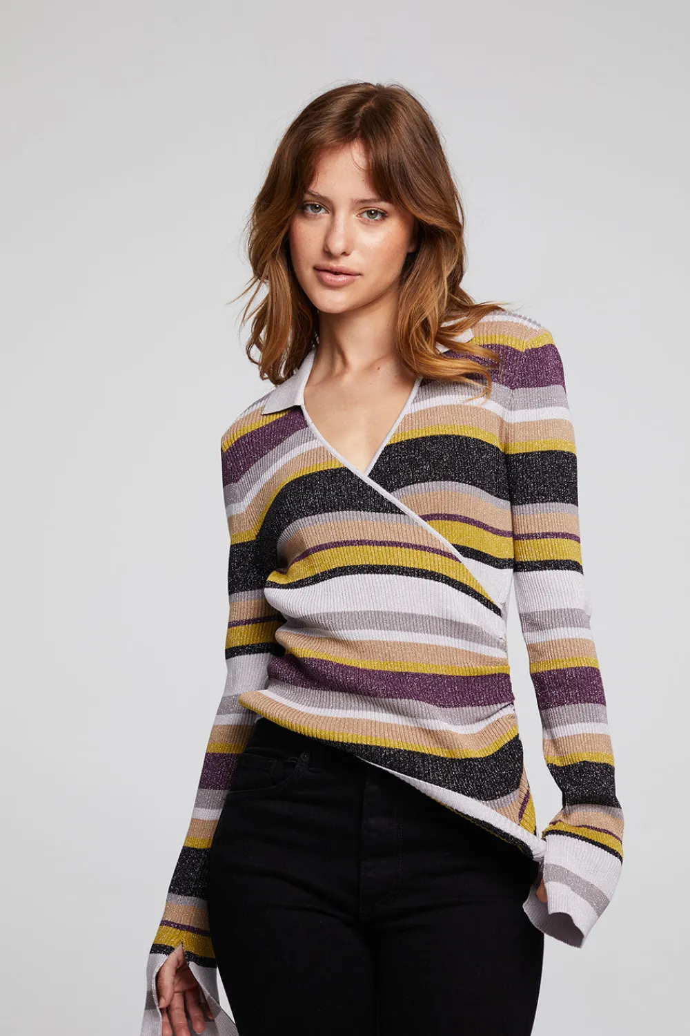 Outlet Harper Haight Street Stripe Long Sleeve Women Loungewear|Tops