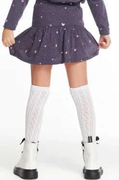 Cheap Hearts Girls Peplum Skort Kids Girls