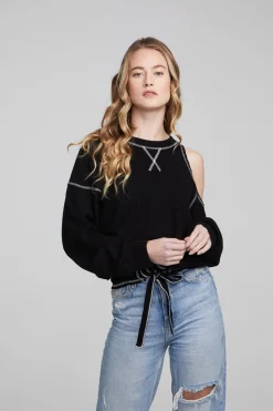 Outlet Hendrix Shadow Black Pullover Women Outerwear|Loungewear