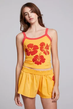 Discount Hibiscus Tank Top Women Loungewear|Graphics