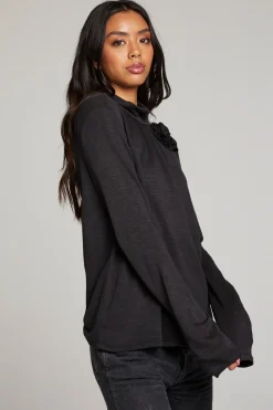 Flash Sale Hill Licorice Long Sleeve Women Loungewear|Tops