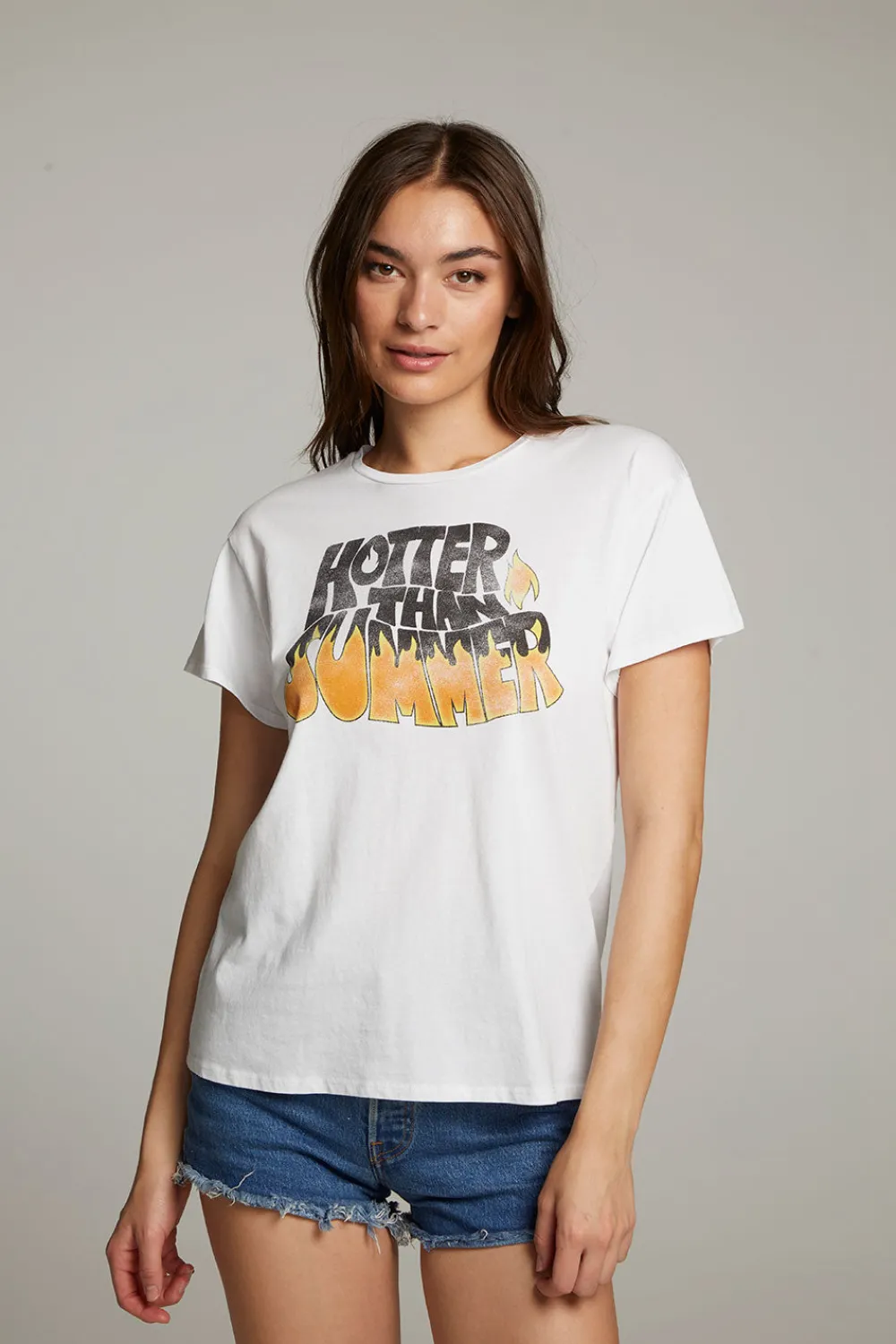 Fashion Hotter Than Summer Tee Women Loungewear|Graphics