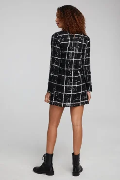 New Hunter Fairfax Plaid Mini Dress Women Loungewear|Dresses