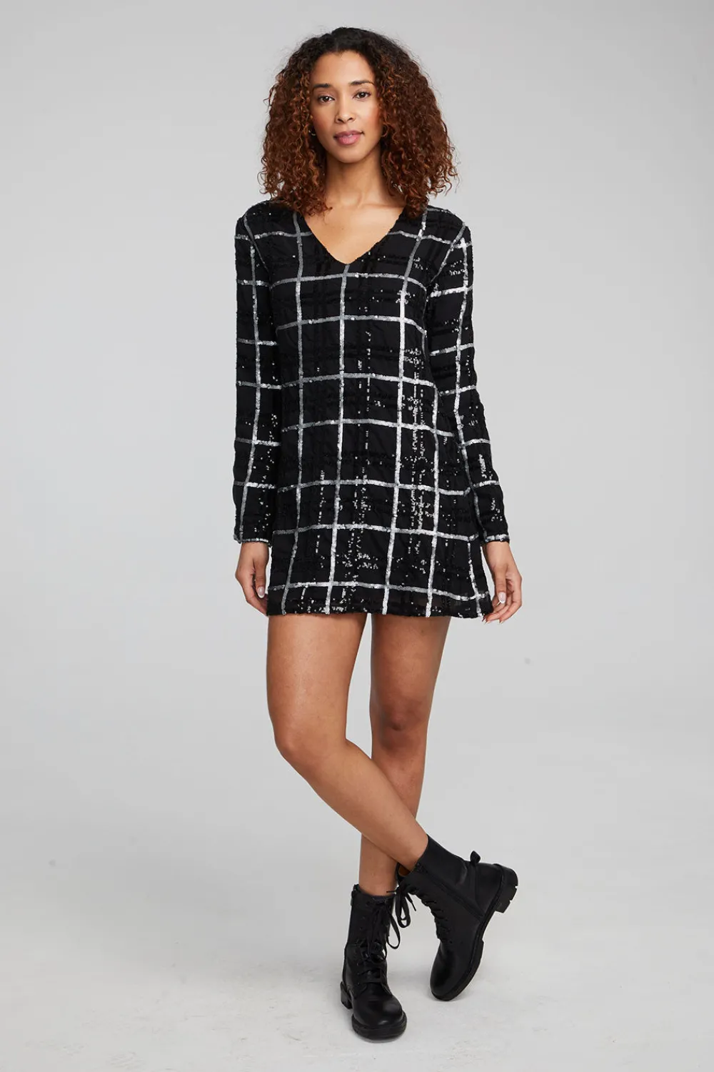 New Hunter Fairfax Plaid Mini Dress Women Loungewear|Dresses