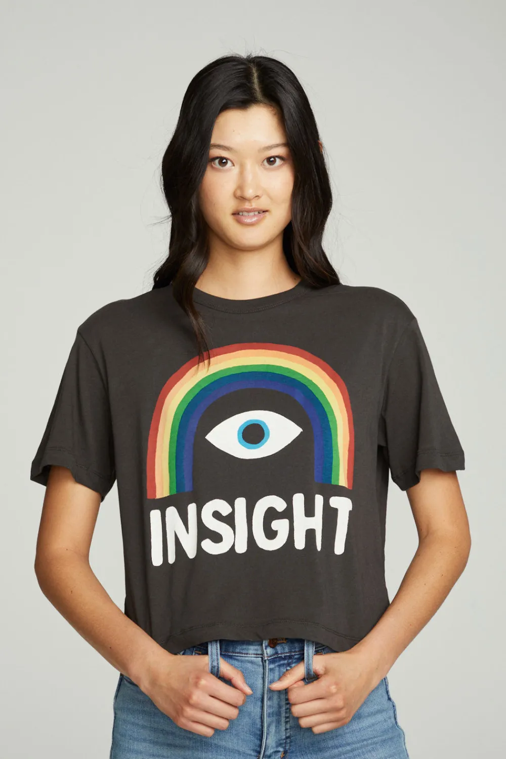 New Insight Rainbow Tee Women Graphics|Tops