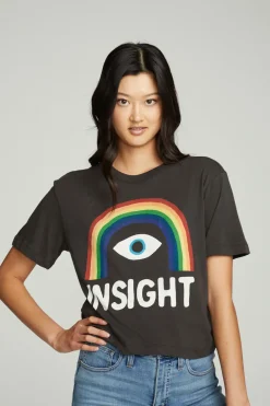New Insight Rainbow Tee Women Graphics|Tops