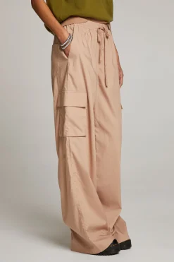 Online Iris Warm Taupe Trouser Women Loungewear|Bottoms