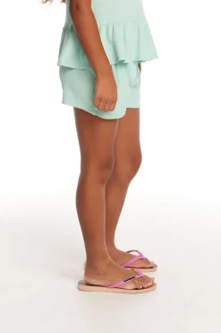 Cheap Jade Spring Bud Waffle Knit Girls Short Kids Girls