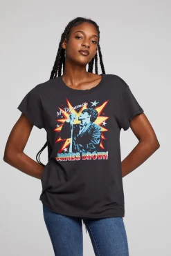 Cheap James Brown Mr. Dynamite Tee Women Loungewear|Music