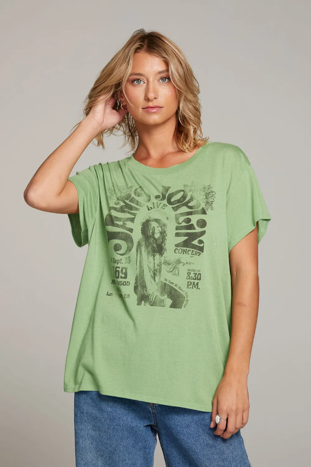 Cheap Janis Joplin Hollywood Bowl Tee Women Music|Graphics