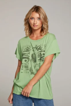 Cheap Janis Joplin Hollywood Bowl Tee Women Music|Graphics