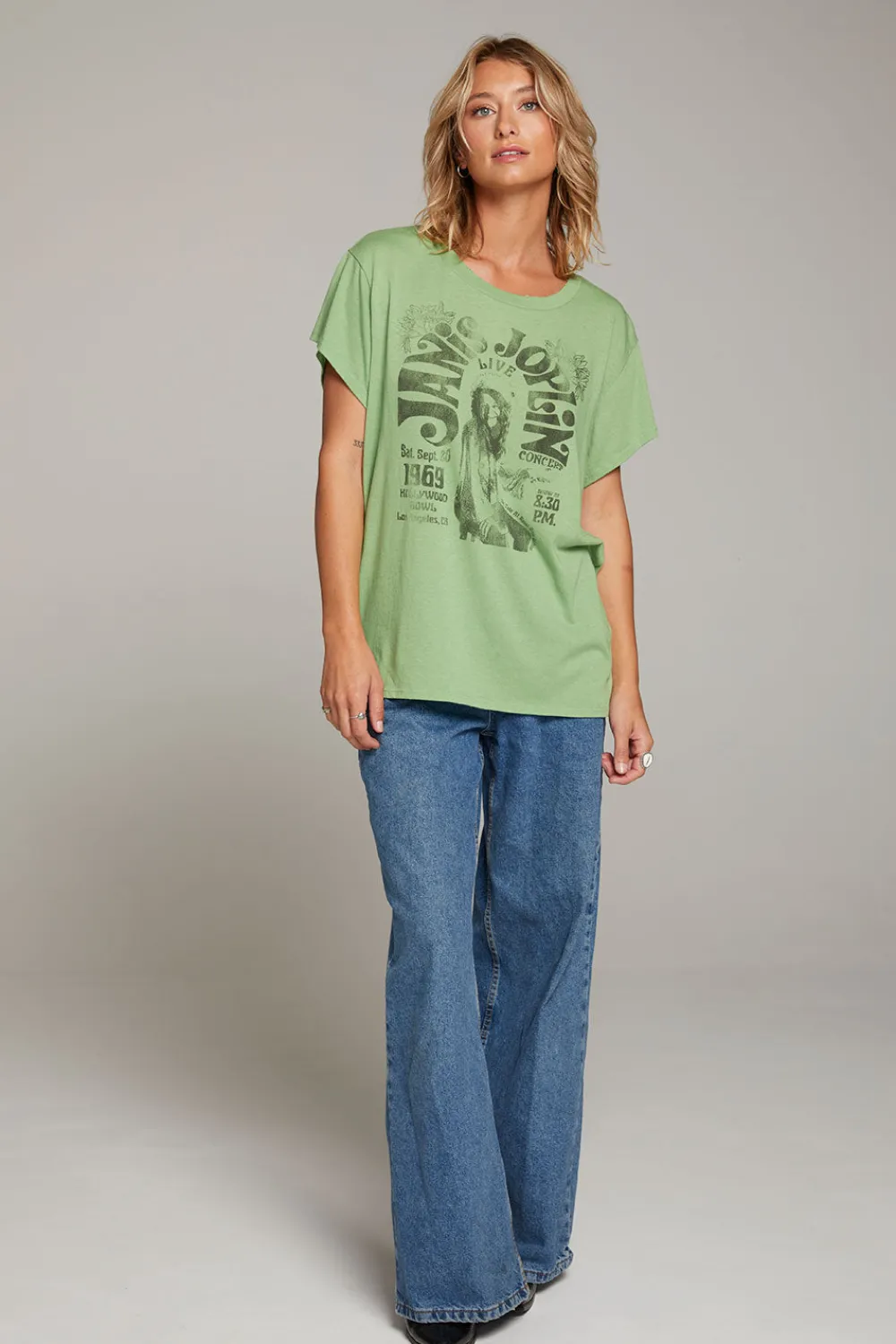 Cheap Janis Joplin Hollywood Bowl Tee Women Music|Graphics