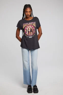 Cheap Janis Joplin Live 1969 Sonoma Tee Women Loungewear|Music