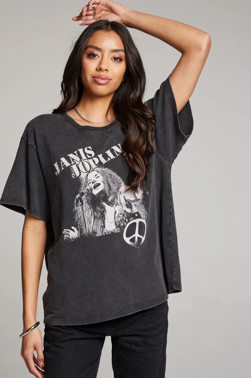 Cheap Janis Joplin Retro Tee Women Loungewear|Graphics