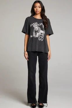 Cheap Janis Joplin Retro Tee Women Loungewear|Graphics