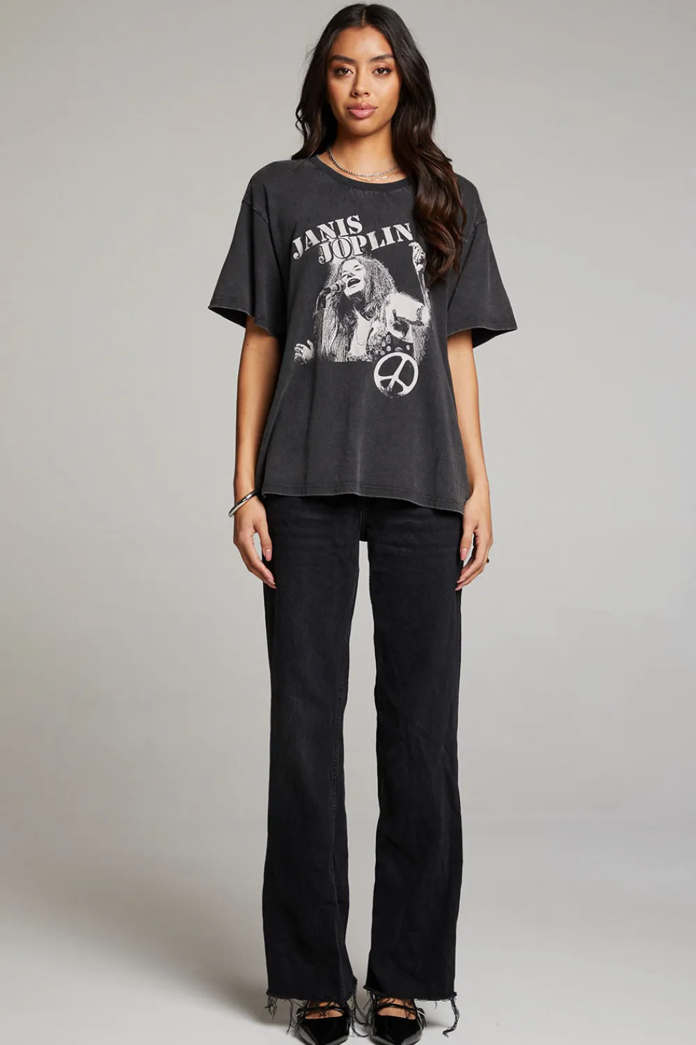 Cheap Janis Joplin Retro Tee Women Loungewear|Graphics