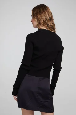 Sale Jayla Shadow Black Cardigan Women Loungewear