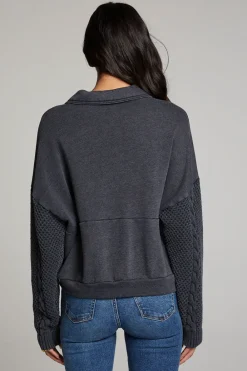 Shop Joe Licorice Half Zip Women Outerwear|Loungewear