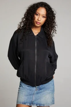 Hot Johnny Licorice Zip Up Jacket Women Outerwear|Loungewear