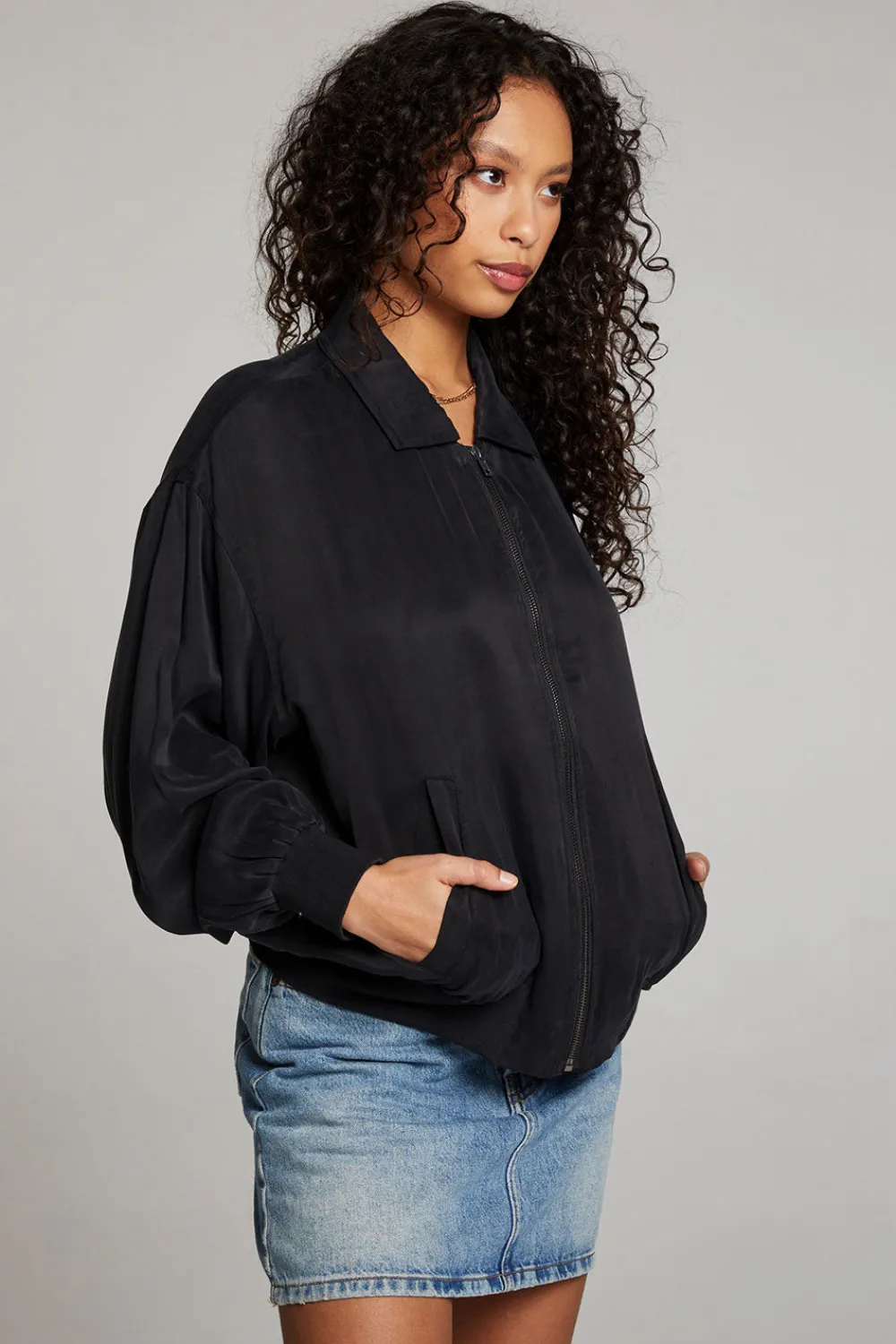Hot Johnny Licorice Zip Up Jacket Women Outerwear|Loungewear