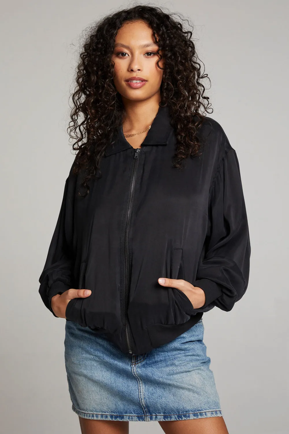 Hot Johnny Licorice Zip Up Jacket Women Outerwear|Loungewear