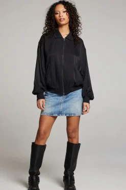 Hot Johnny Licorice Zip Up Jacket Women Outerwear|Loungewear