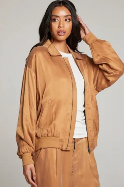 Cheap Johnny Toffee Zip Up Jacket Women Outerwear|Loungewear