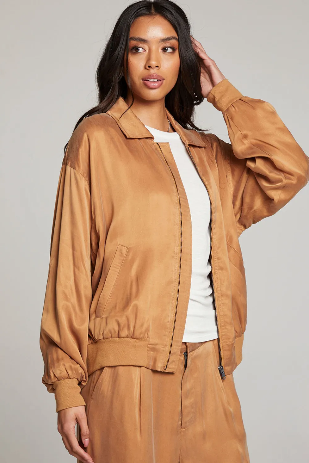 Cheap Johnny Toffee Zip Up Jacket Women Outerwear|Loungewear