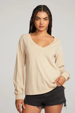 Fashion Kara Cappuccino Long Sleeve Women Loungewear|Essentials