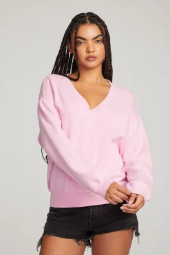 Store Kara Pastel Lavender Long Sleeve Women Loungewear|Essentials