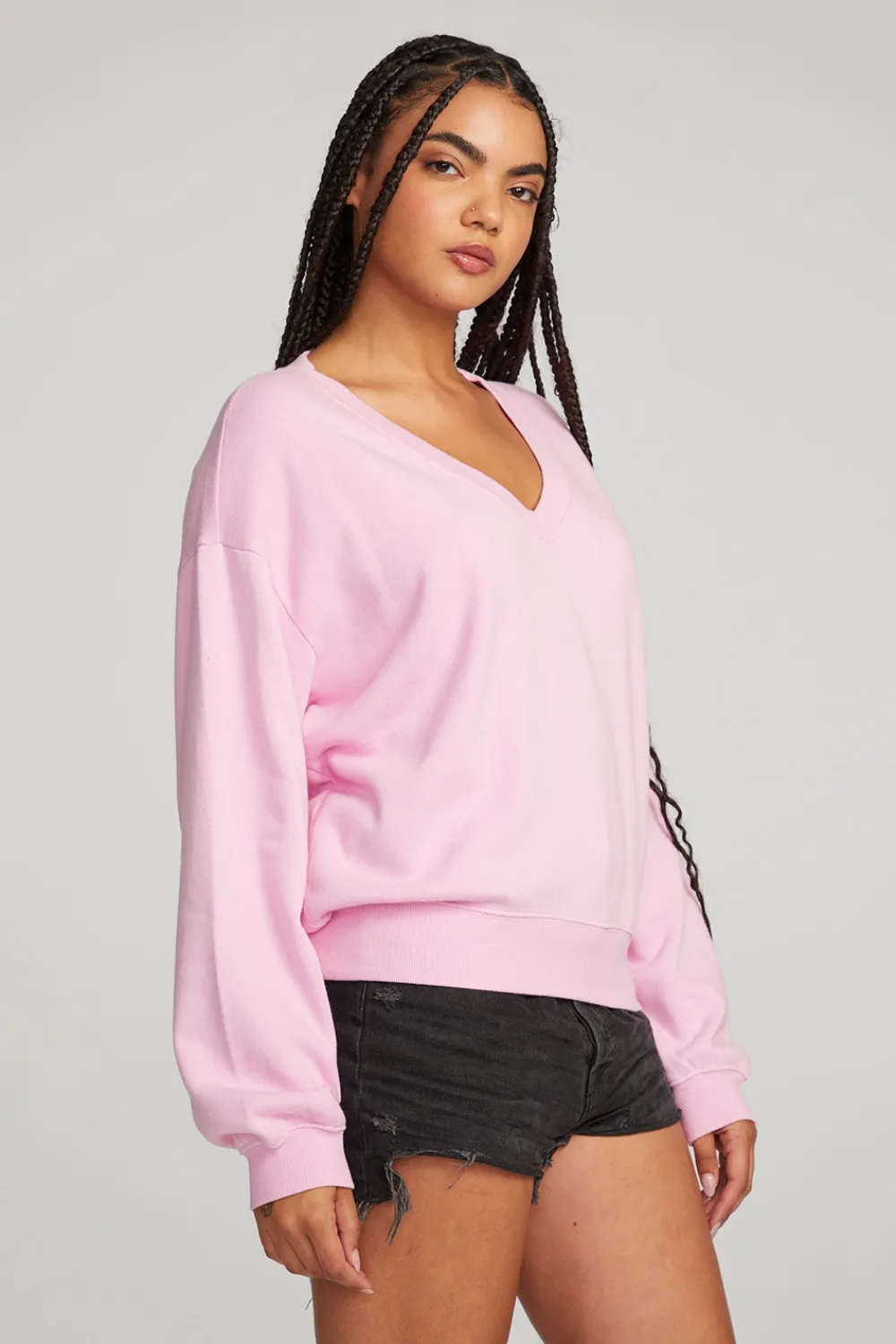 Store Kara Pastel Lavender Long Sleeve Women Loungewear|Essentials