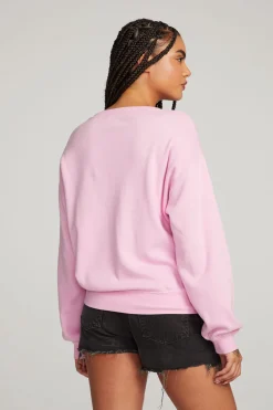 Store Kara Pastel Lavender Long Sleeve Women Loungewear|Essentials
