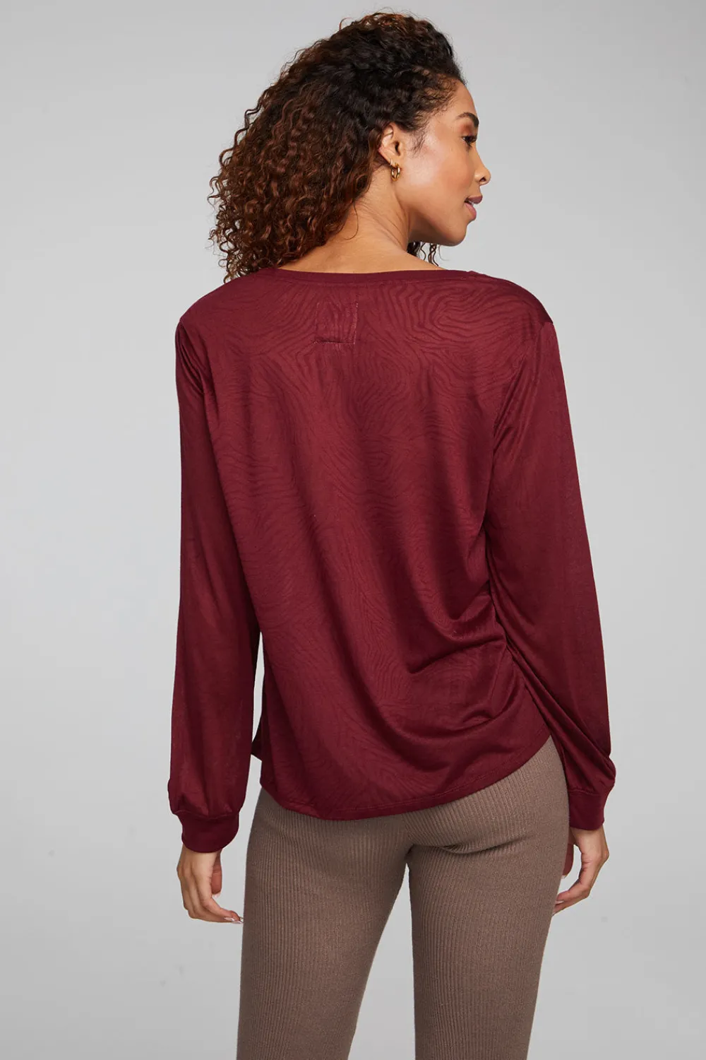 Clearance Kara Wine Red Long Sleeve Women Outerwear|Loungewear