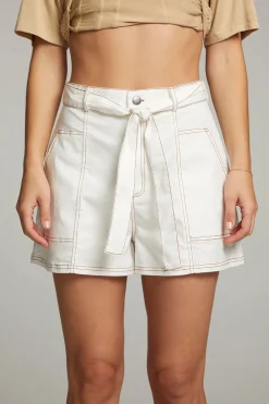 New Karina White Short Women Loungewear|Bottoms