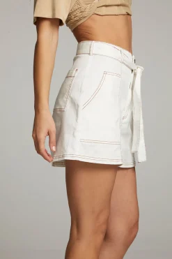 New Karina White Short Women Loungewear|Bottoms