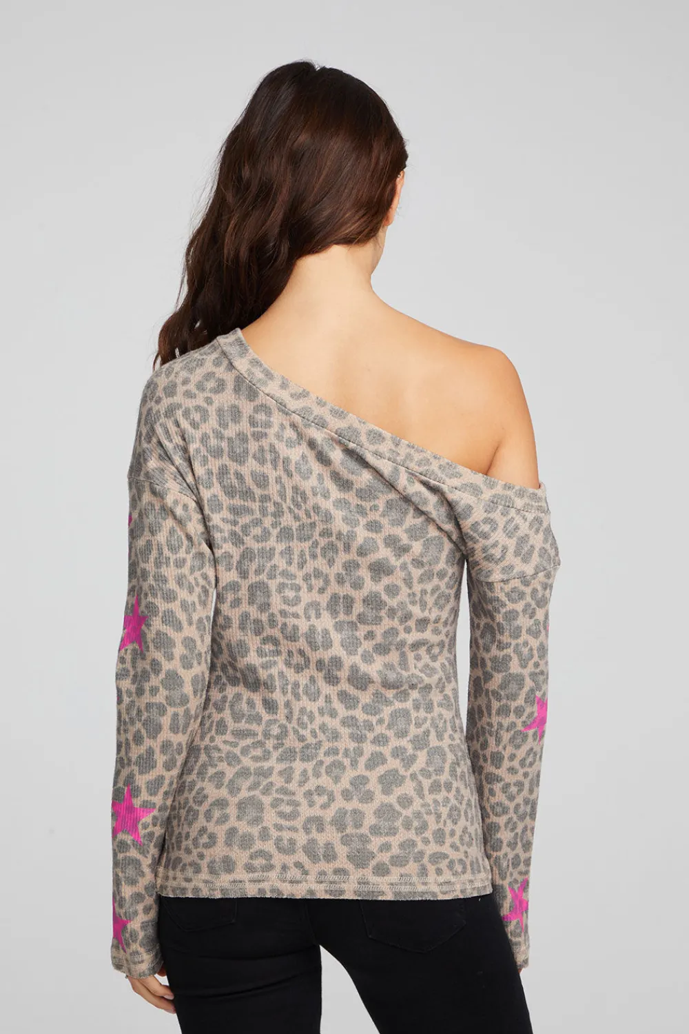 New Leopard Star Long Sleeve Women Loungewear|Graphics