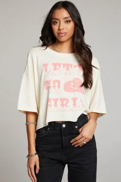 Best Let's Go Girls Tee Women Graphics|Loungewear