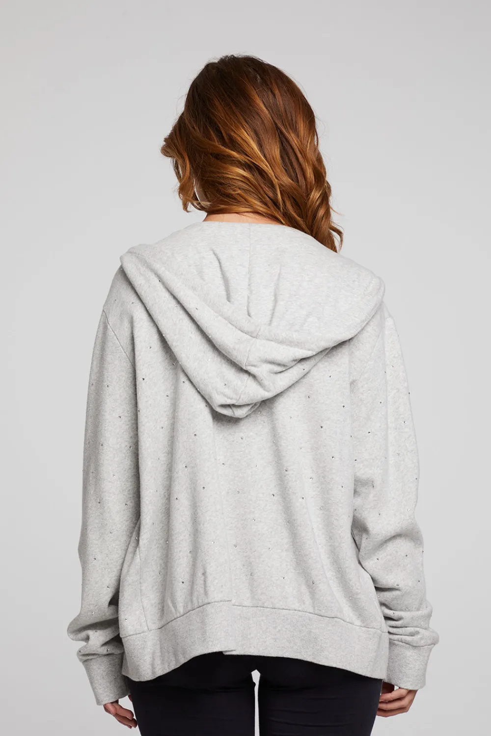 Sale Lex Heather Grey Zip Up Hoodie Women Outerwear|Loungewear