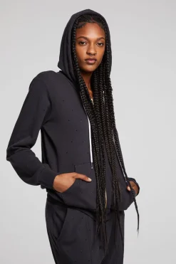 Best Sale Lex Licorice Zip Up Hoodie Women Outerwear|Loungewear