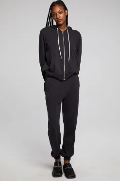 Best Sale Lex Licorice Zip Up Hoodie Women Outerwear|Loungewear