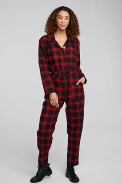 Discount Lexi Sunset Plaid Jumpsuit Women Loungewear|Bottoms