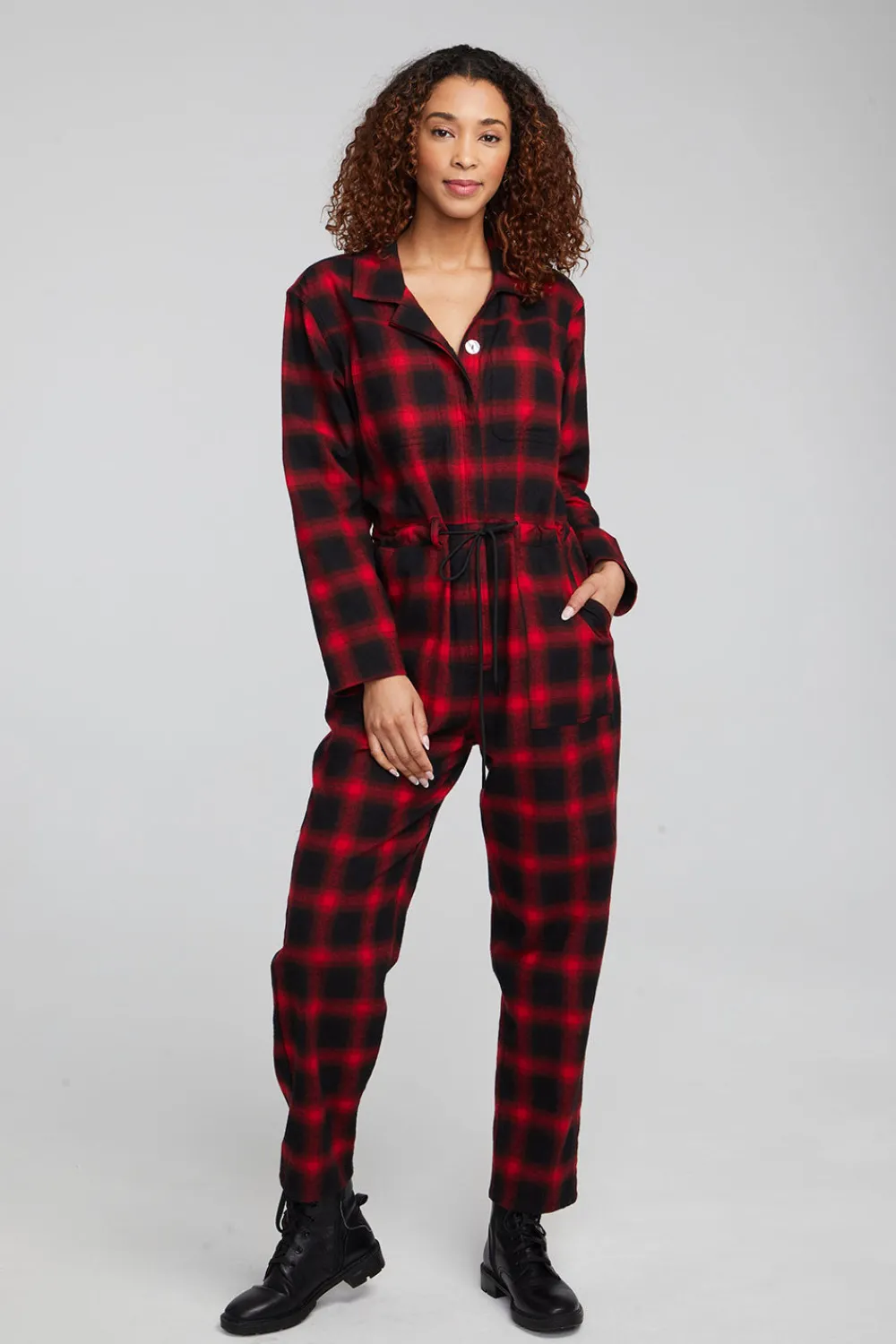 Discount Lexi Sunset Plaid Jumpsuit Women Loungewear|Bottoms