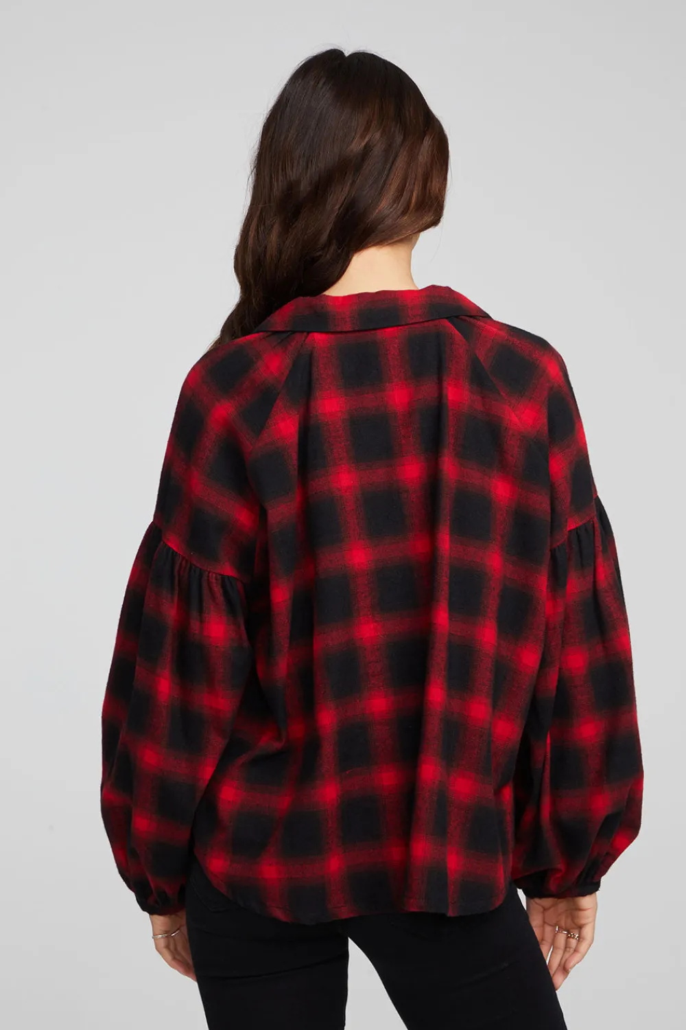 Clearance Lola Sunset Plaid Blouse Women Loungewear|Tops
