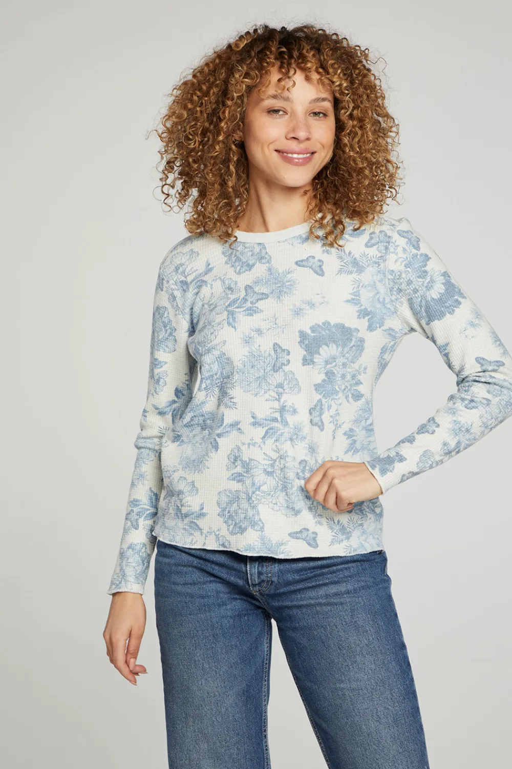 Sale Long Sleeve Crew Neck Tee Women Tops