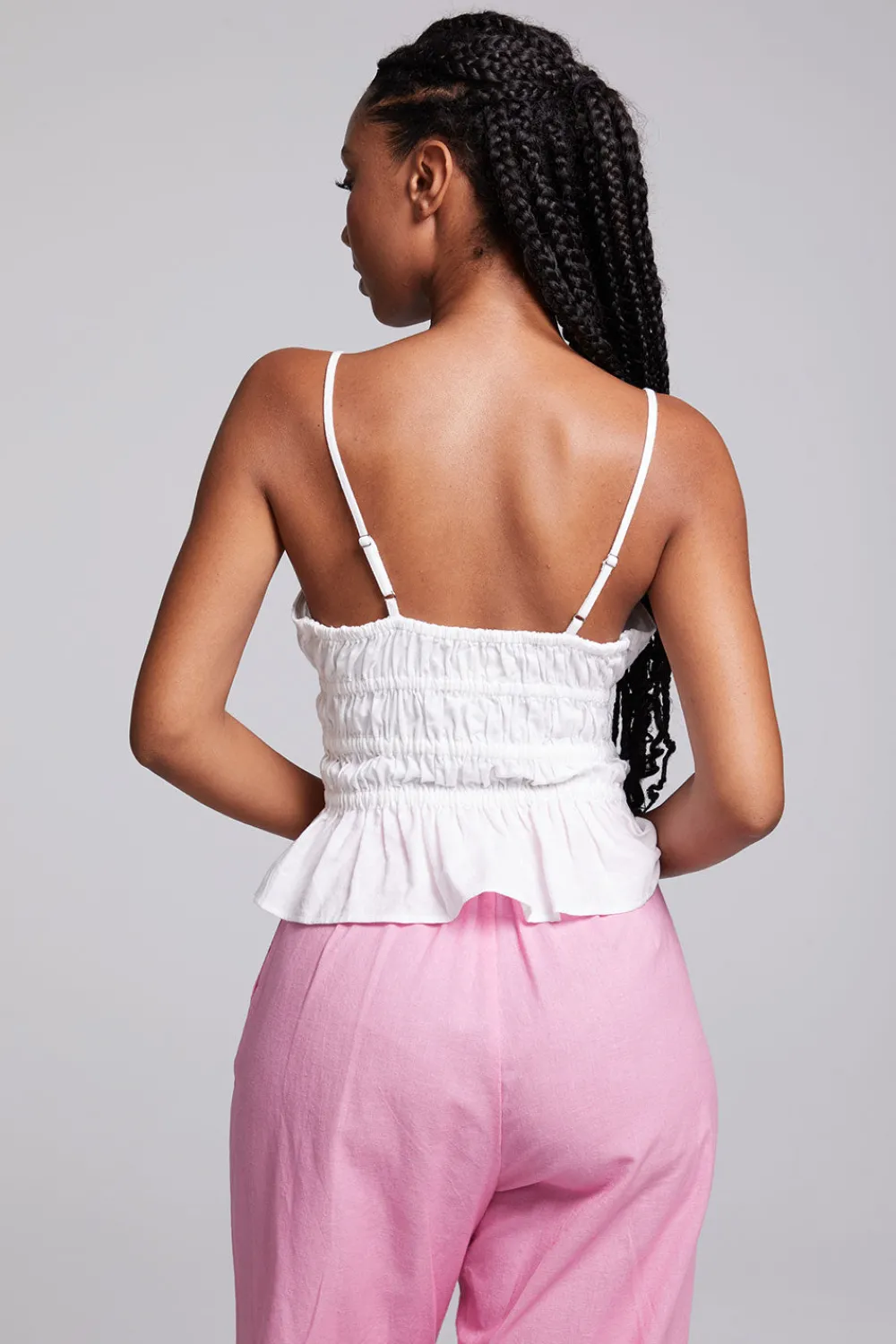 Flash Sale Lorenzo White Tank Top Women Loungewear|Tops