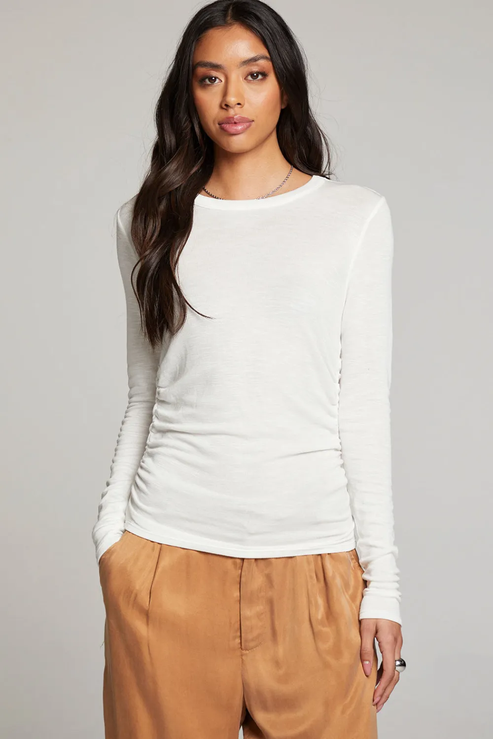 Flash Sale Louis White Long Sleeve Women Loungewear|Tops
