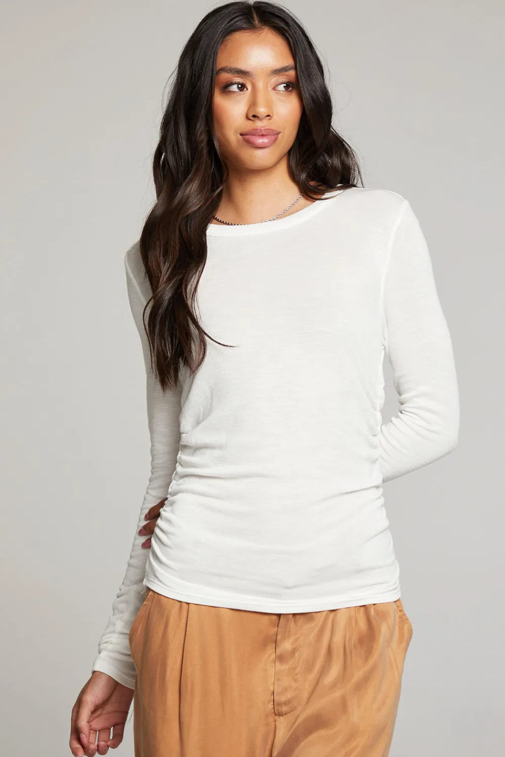 Flash Sale Louis White Long Sleeve Women Loungewear|Tops