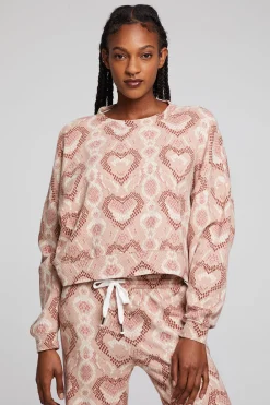 Online Love Snake Pullover Women Loungewear|Graphics